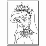 Princess Coloring Pages Beautiful Momjunction Princesses Printable Disney Pretty Little Girl Six Girls Valentine sketch template