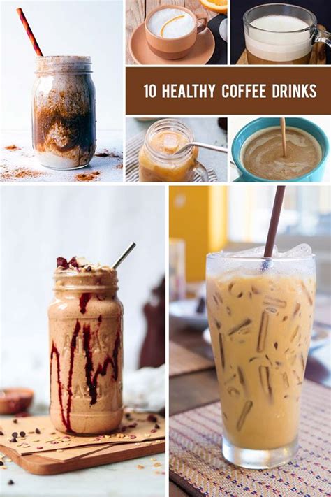 10 Healthy Coffee Drinks You Can Make At Home