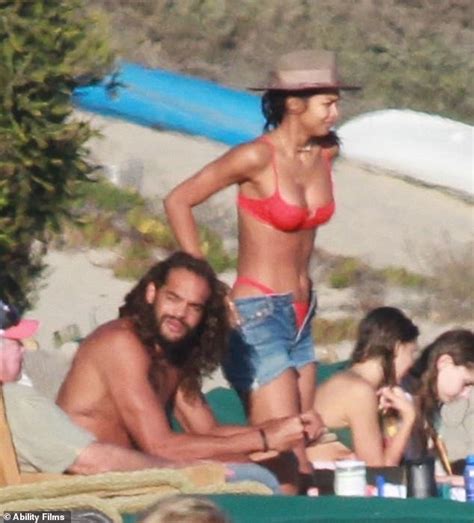 Lais Ribeiro Wears A Skimpy Red Bikini And Packs On The