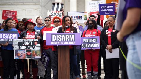 Gun Bans For Domestic Abusers Face A Test At The Supreme Court