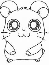 Hamster Coloring Pages Drawing Cartoon Color Cute Printable Hamtaro Baby Hamsters Compassion Kids Print Children Realistic Colorings Sheets Drawings Paper sketch template