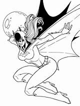 Batgirl Superhero Kolorowanki Nietoperz Dziewczyna Jamiefayx Pobrania Effortfulg Swinging Pobierz Drukuj sketch template
