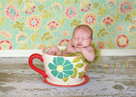teacup baby family photo colors newborn  newborn photography