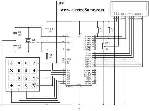interfacing keypad   microcontroller  keil  atc