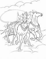 Coloring Fire Chariot Chariots Charriot Elijah Pages Crafts Bible Template Illustration Ink Heaven Sunday School 04kb Craft sketch template