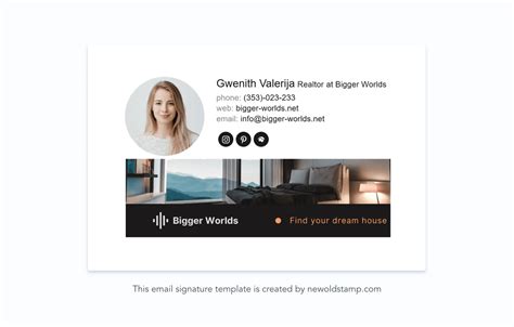 Realtor Email Signature Template