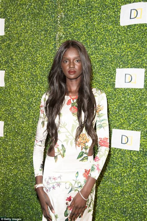 Model Duckie Thot Calls For More Diversity Daily Mail Online