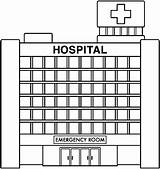 Colorir Hospitales Maqueta Maquetas Maquete Predios Pra Predio Hospitais álbum Escolher Snows Resumo sketch template