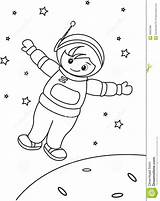 Coloring Ambition Designlooter Astronaut sketch template