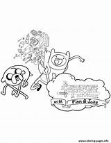 Adventure Time Jake Coloring Pages Finn Printable Print Books sketch template