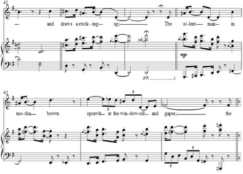 Analysis of sweeney among the nightingales