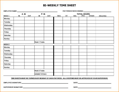 fun semi monthly timesheet template excel rental property expenses