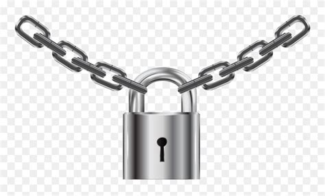 png  chain  lock clipart  pinclipart