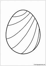 Easter Pages Striped Egg Coloring Color Eggs Printable Culture Arts Coloringpagesonly sketch template