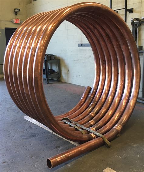 copper helical coil tulsa tube bending