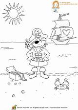 Piraten Knutselen Piraat Hugo Hugolescargot Anniversaire Escargot Ile Kleurplaten Peuters Bord Activiteiten sketch template