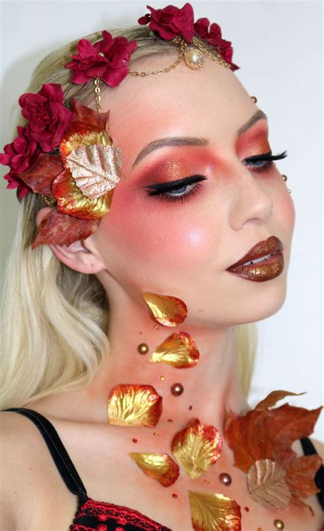 autumn fairy halloween look fairy halloween makeup pixie makeup