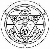 Alchemy Alchemist Glyphs Magick Geometri Helig sketch template