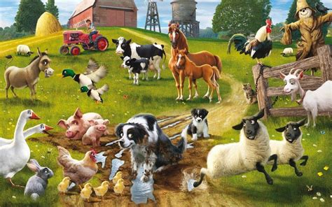 farm animals wallpapers top  farm animals backgrounds