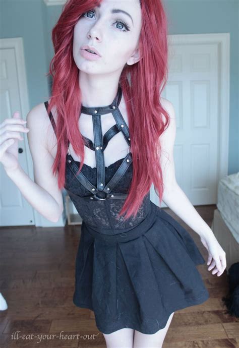 Redhead Redhair Goth Gothic Fashion Goth Alternative Fashion