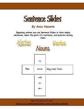 beginning writers   sentence   form simple sentences