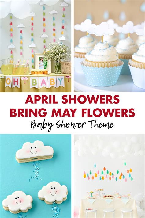 april showers bring  flowers baby shower theme rose clearfield