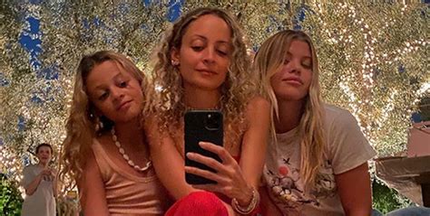 Nicole Richie Snaps Rare Pic With Lookalike Daughter