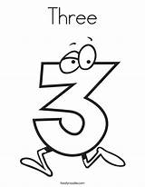 Coloring Number Three Pages Clipart Color Printable Kids Numbers Print Library Getdrawings Clipartmag Getcolorings Twistynoodle Comments sketch template