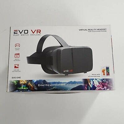 evo vr evo  virtual reality headset ebay