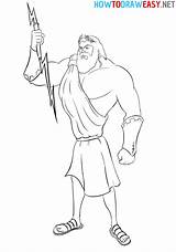 Zeus sketch template