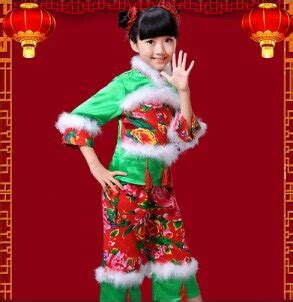 costume  kids chinese traditional dress girl national style