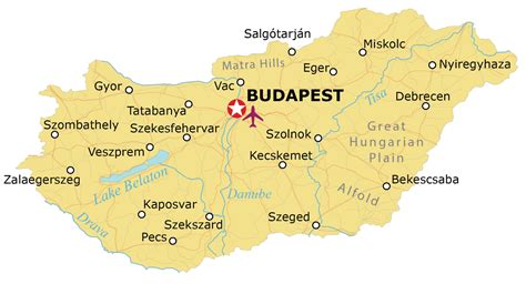 map of hungary gis geography