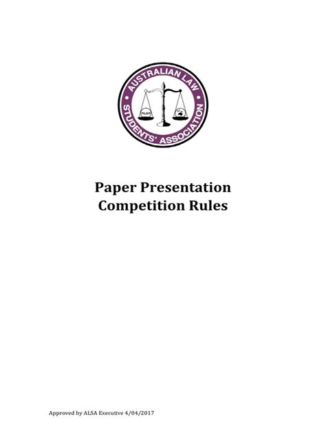 paper  rules   competition social institutions