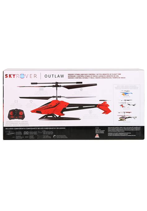 sky rover outlaw helicopter drone  rc controller