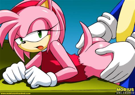 amy rose gets torn up by sonic from behind