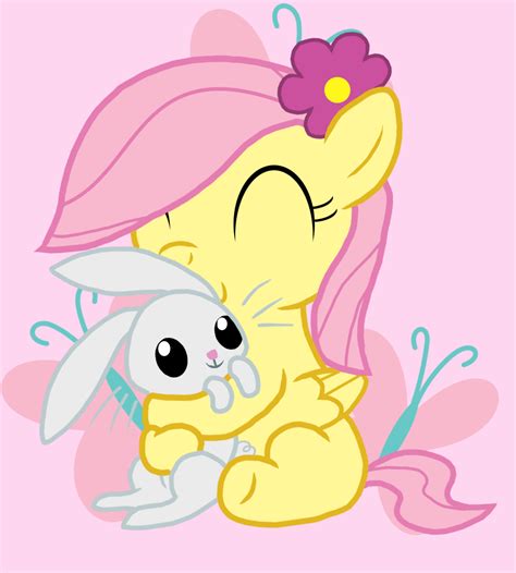 fluttershy and angel with lines by suahkin on deviantart