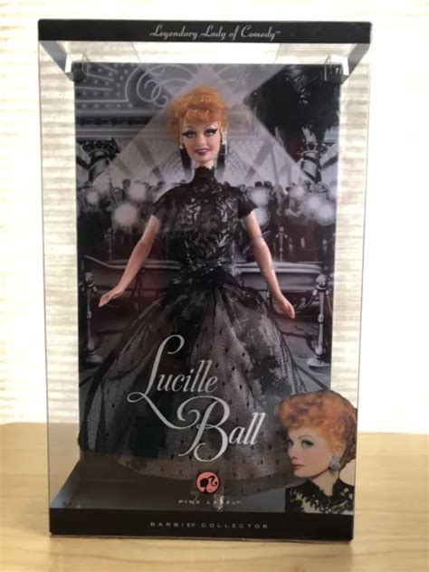 I Love Lucy Barbie Doll Legendary Lady Of Comedy Pink Label Nib 35 00