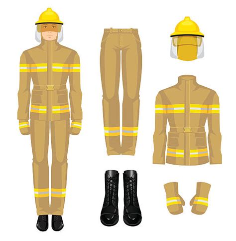 Fireman Jacket Clip Art Vector Images And Illustrations Istock