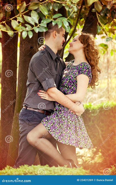 romantic lovers hugging with passion stock image image of outdoor