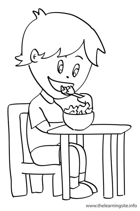 dessins de coloriage manger  imprimer sur laguerchecom page