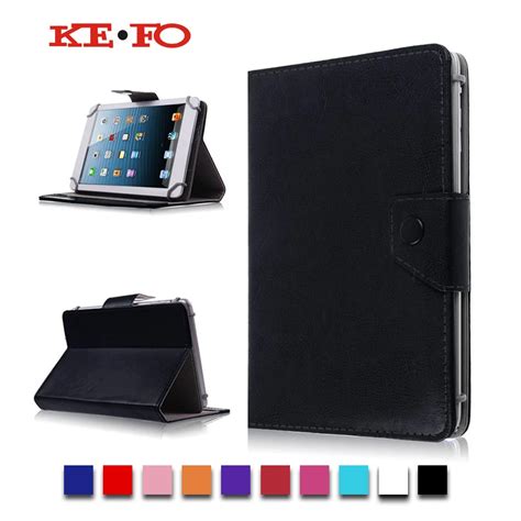 leather case stand cover  universal android tablet pc pad tablet   case universal