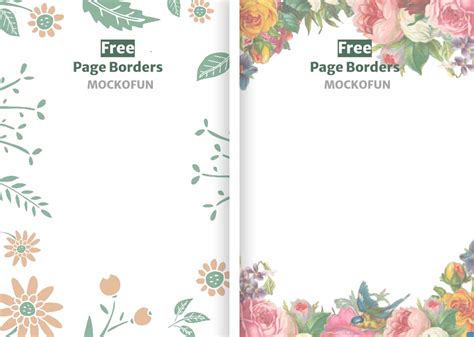 printable page borders mockofun