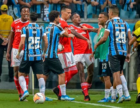Com Briga E 8 Expulsões Primeiro Gre Nal Da Libertadores Termina Sem