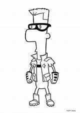 Phineas Ferb Fun Kids Coloring Pages sketch template