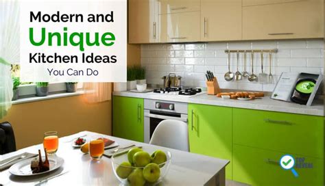 modern  unique kitchen ideas    top reveal