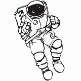 Astronaut Decal Astronaute Clipartmag sketch template
