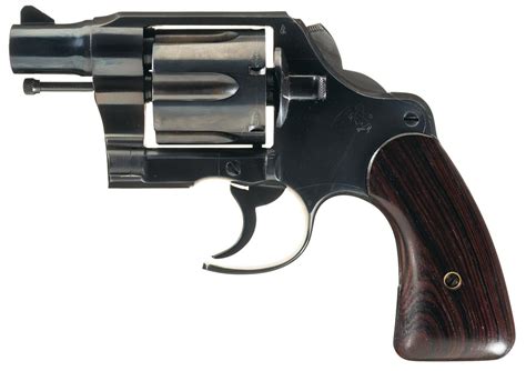 colt  double action revolver firearms auction lot