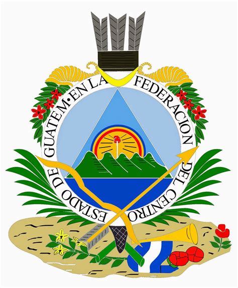 File Escudo Guatemala 1825 1843 Jpeg Wikimedia Commons