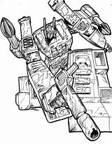 Ultra Magnus Transformers Pages Tf Coloring Template sketch template