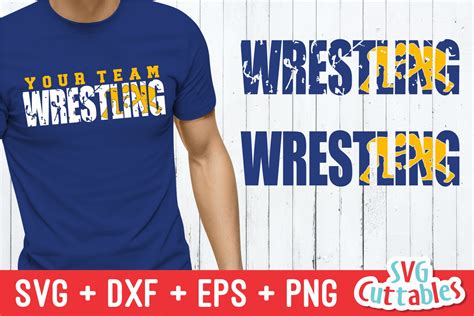 wrestling svg wrestling distressed shirt design  cut